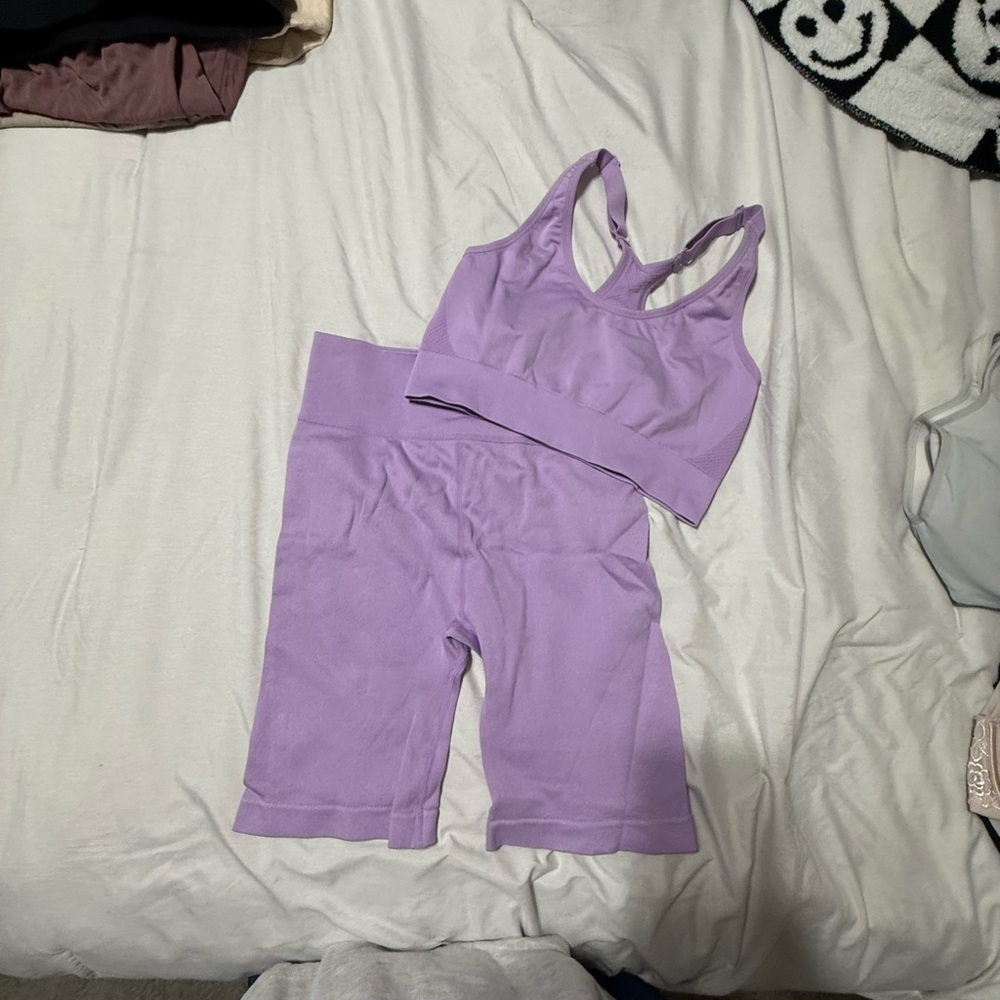 Lavender Women's Activewear Set